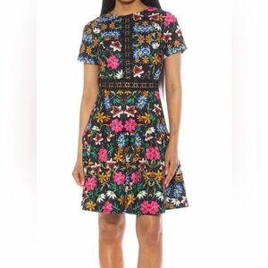 Alexia Admor Alexa Floral Fit & Flare Dress